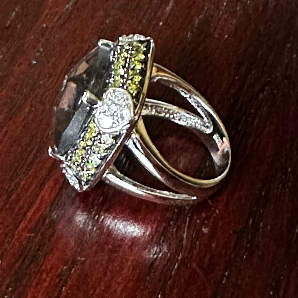 Stamped Silver Ring